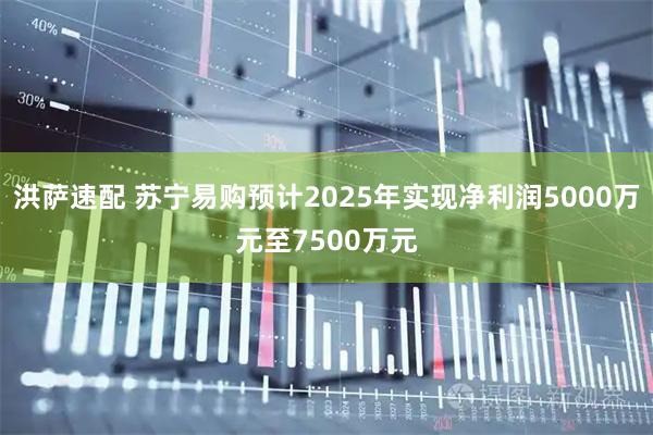 洪萨速配 苏宁易购预计2025年实现净利润5000万元至7500万元